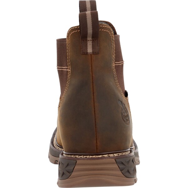 Georgia Carbo-Tec FLX, Men's Work Boot, 11.5 M, Leather, 6 in Height, Brown - GB00700