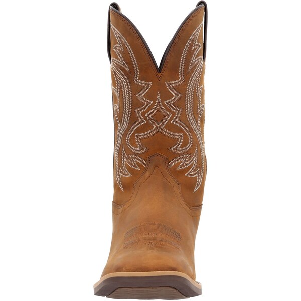 Durango Men's Western Boot, 9 M, Leather, 11 in H, Saddle Brown - DDB0495