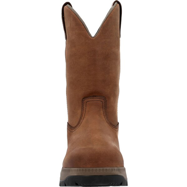 Rocky Worksmart, Men's Work Boot, 8.5 W, 11 in Height, Crazy Horse - RKK0461