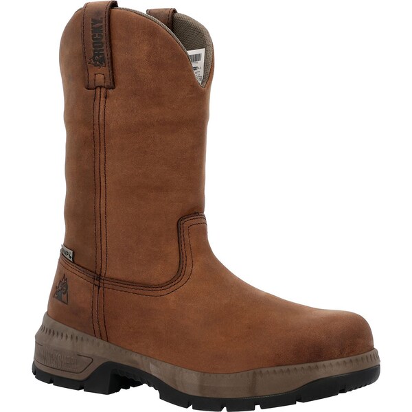 Rocky Worksmart, Men's Work Boot, 8.5 W, 11 in Height, Crazy Horse - RKK0461