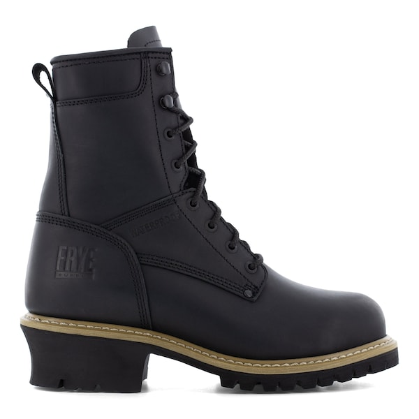 Frye Supply 5 Mens Black Comp Toe 8 in Waterproof L, Black, 10.5M, 12 - FR40201