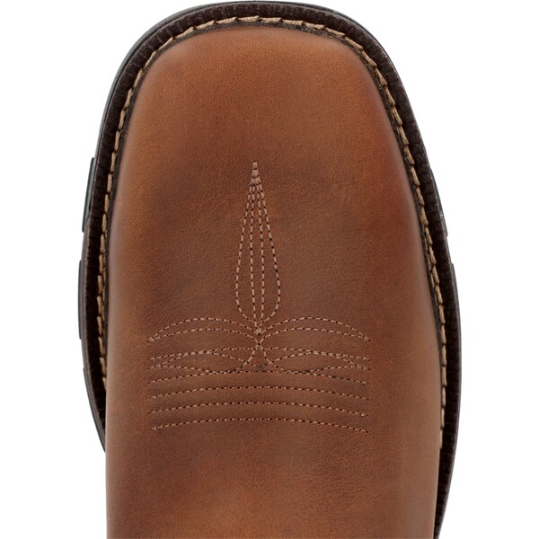 Georgia Carbo-Tec FLX, Men's Work Boot, 12 M, Leather, 11 in Height, Brown - GB00702