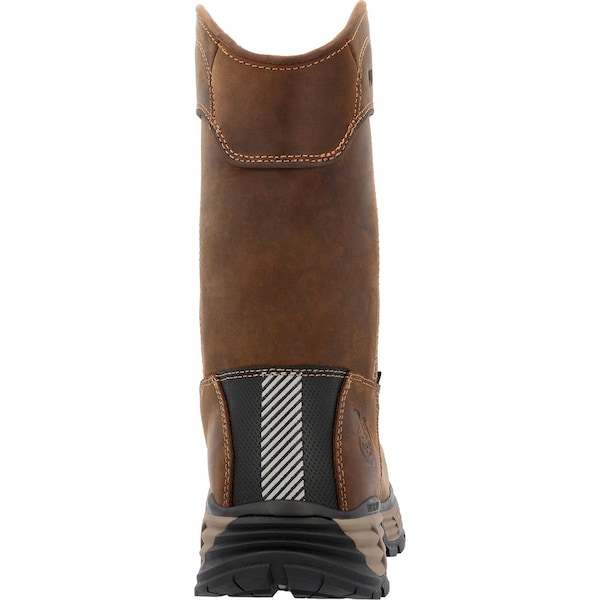 Georgia DuraBlend Edge, Men's 10 in Alloy Toe Toe Work Boot, Brown, 9.5, M, GB00664 - GB00664