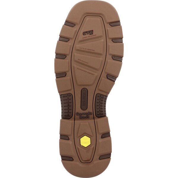 Georgia Carbo-Tec FLX, Men's Work Boot, 10.5 M, Leather, 11 in Height, Brown Tan - GB00711