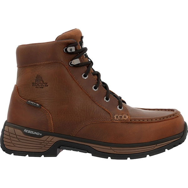 Rocky TreadFlex, Men's 6 in Nano Composite Toe Toe Work Boot, Crazy Horse, 8.5, M, RKK0467 - RKK0467