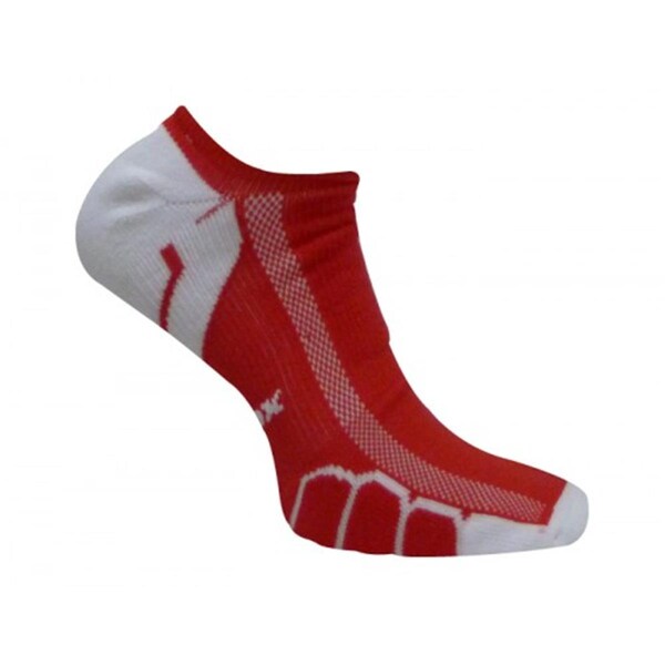 Vitalsox VT 0310 Ghost Light Weight Running Socks- Red - Medium - VT0310_RD_MD