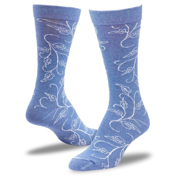 Railroad Sock Women's Dress Crew Socks, Size 5-10, Black/Grey/Navy/Print, 2PK - 643
