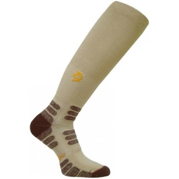 Worksox Worksox TWS 1000 Patented Graduated Compression Extra Cushion OTC Socks; Khaki - Small - TWS1000_KH_SM