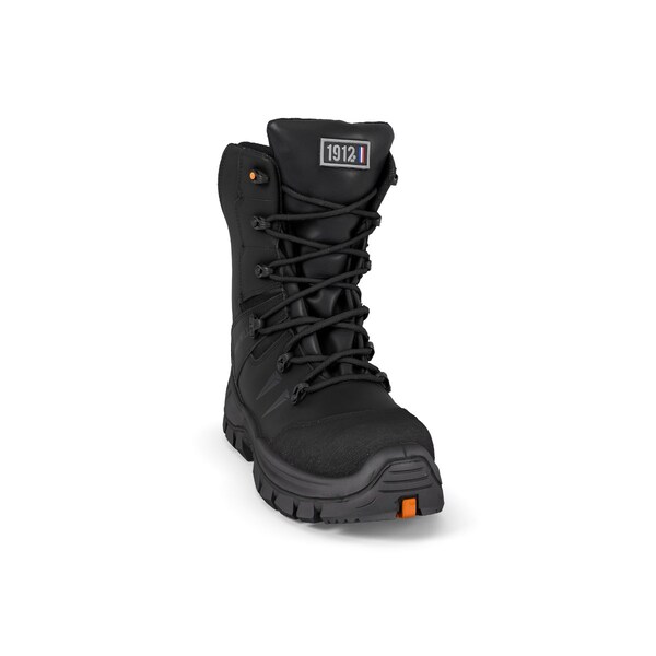 Gaston Mille Men's 9 in Fiberglass Toe Work Boot, Black, 8, W, MONO3-8 - MONO3-8