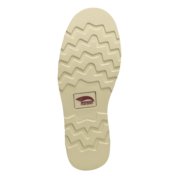 Avenger Safety Footwear Men Soft Toe WEDGE ROMEO SOFT TOE PR, MENS PR, Brown, 10, Wide - A7510-10W