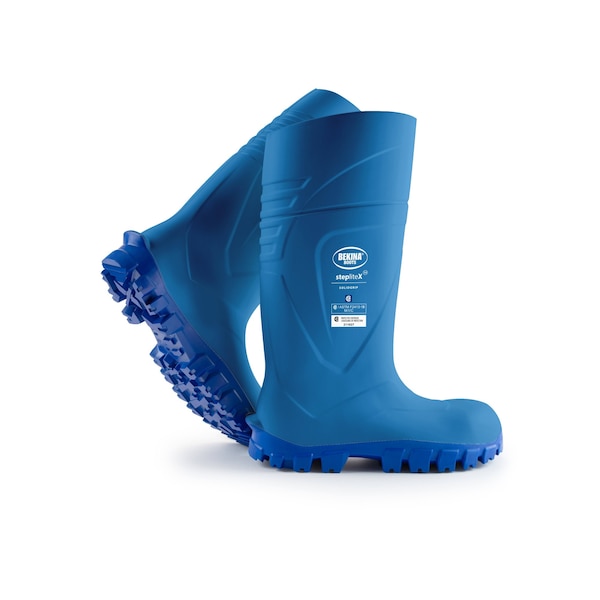 Bekina StepliteX Rubber Boots, Steel Toe, Blue, 10 - XAN3P/5353AZ532-10