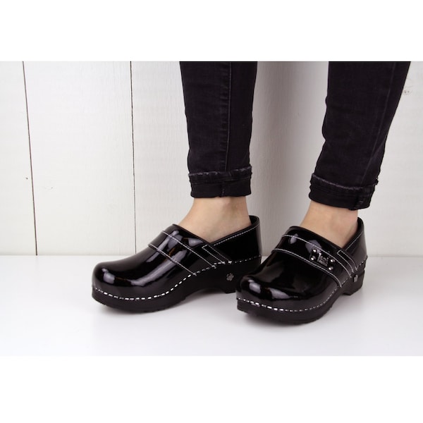 Sanita LINDSEY Women's Closed Back Clog in Black, Size 8.5-9, PR - 73457506-002-40