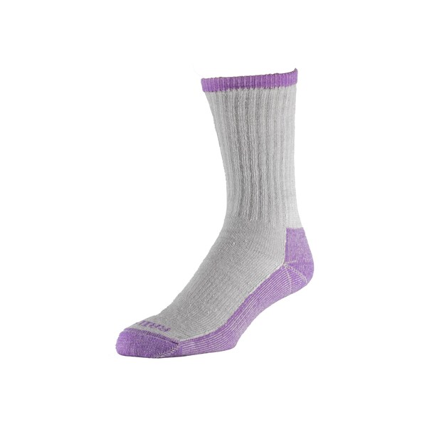 Railroad Sock Women's Antarctic Wool Boot Socks, Size 5-10, Lavender, 2PK - 667 LA