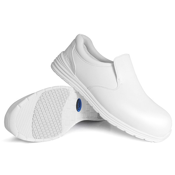 S Fellas By Genuine Grip Women's Resistant Work Shoes, White, 7, 595 - 595-7M