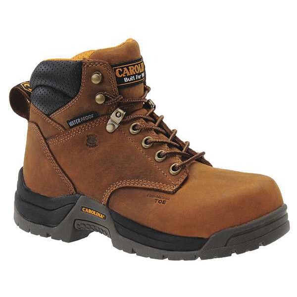 Carolina Shoe CA1620, Women's 6 in Composite Toe 6-Inch Work Boot, Brown, 7 1/2, M, CA1620 - CA1620