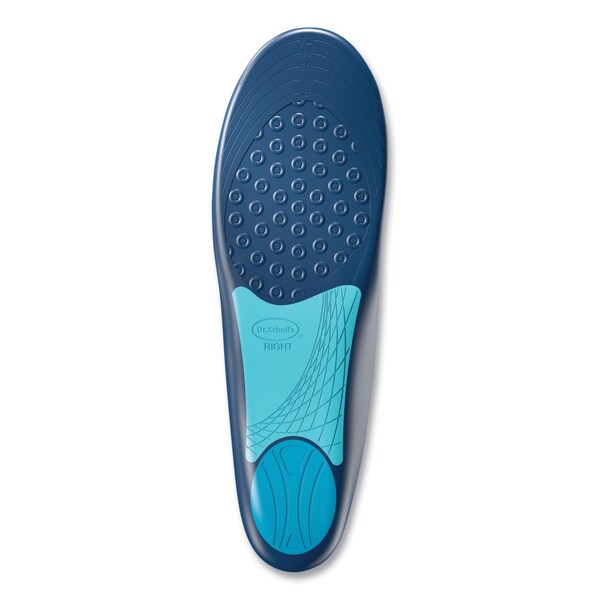 Dr. Scholls PlantarFasciitisAll-Day Pain Relief Orthotics for Men, Men Size 8 to 13, Blue - 87101886