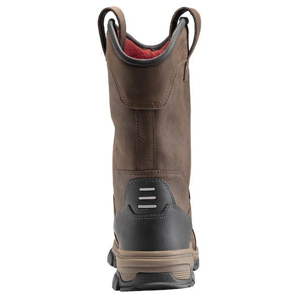 Avenger Safety Footwear Men Aluminum Toe RIPSAW WELLINGTON AT, MENS PR, Brown, 11, Medium - A7830-11M