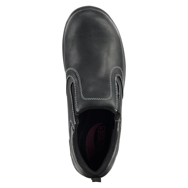 Avenger Safety Footwear Men's Composite Toe Slip-On Work Boot, Black, 14, Medium, A7109 - A7109-14M