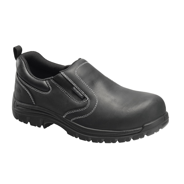 Avenger Safety Footwear Men's Composite Toe Slip-On Work Boot, Black, 14, Medium, A7109 - A7109-14M