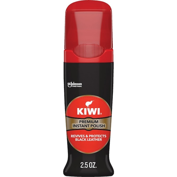 Kiwi 2.5 Oz. Black Premium Instant Shoe Polish - 1311