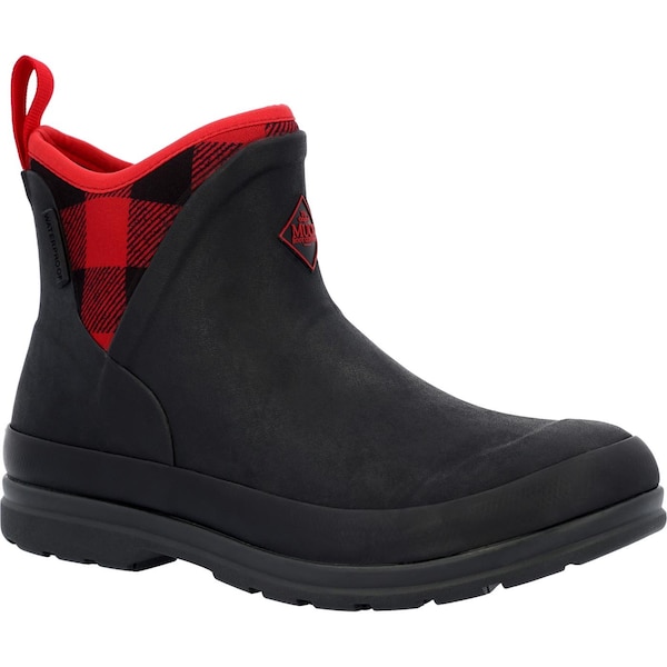 Muck Boot Co Women's Originals Ankle Boot, Plain Toe, 6" Height, Black, 10 - OAW6PLD  M  100
