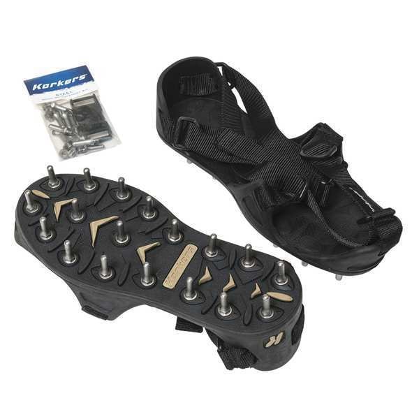 Midwest Rake Spiked Shoes, 7/8" Round Spikes, XL, PR - 46153