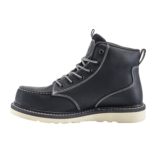 Avenger Safety Footwear Men Carbon Nano-Fiber Toe WEDGE CN PR, MENS PR, Black, 9, Medium - A7508-9M