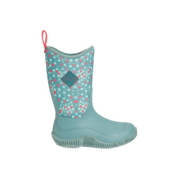 Muck Boot Co Youth Hale Kids Rubber Boot, Plain Toe, 10" Height, Black, 2 - KBH-000-BLK-020