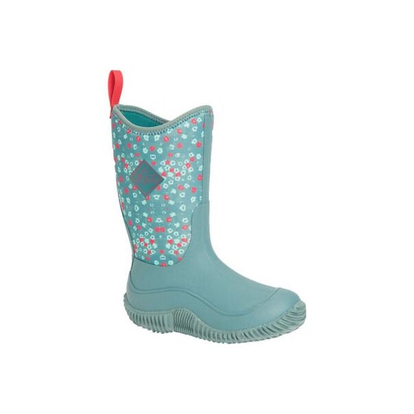 Muck Boot Co Youth Hale Kids Rubber Boot, Plain Toe, 10" Height, Black, 2 - KBH-000-BLK-020
