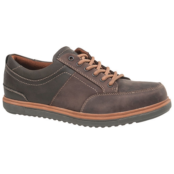 Florsheim Men's Oxford Work Shoe, Steel Toe, Brown, 9, FS2600 - FS2600