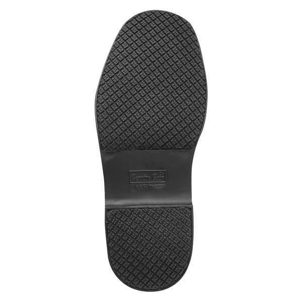 Genuine Grip 7100, Men's Oxford Shoe, 15 Medium, Leather, 4 in Height, Black - 7100-15M