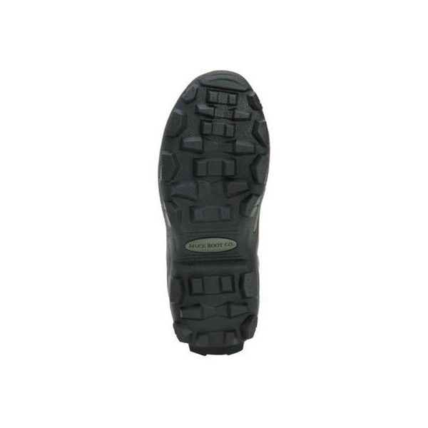 Muck Boot Co Men's MuckMaster Mid Rubber Boot, Plain Toe, 12 in Height, Black, 11 - MMM-500A-BLK-110