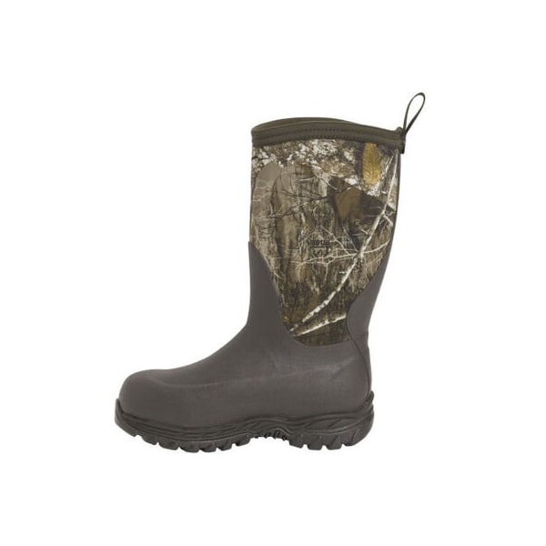 Muck Boot Co Youth Rugged II Kid's Rubber Boot, Plain Toe, 11" Height, Camo, 6 - RG2-RTE-RTR-060