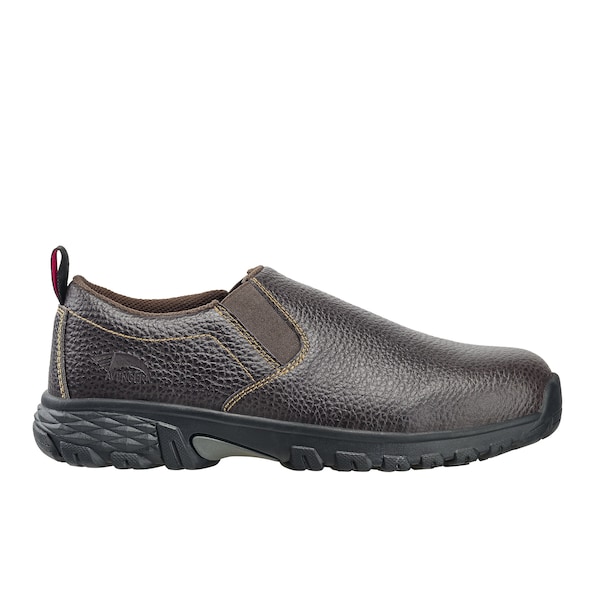 Avenger Safety Footwear Men's Aluminum Toe Slip-On Work Boot, Brown, 13, Wide, A7000 - A7000-13W