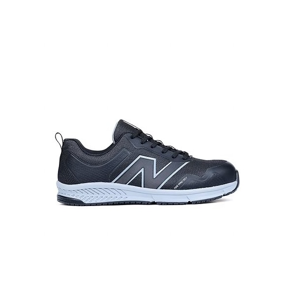 New Balance Men's Athletic Shoe, Synthetic Fabric, Synthetic Leather Upper, Black/Gray, 10 - MIDEVOLBG-10-4E