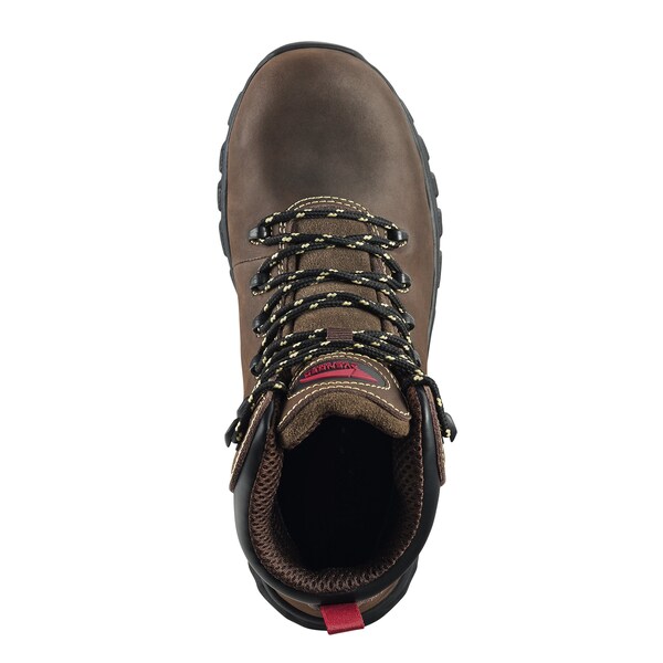 Avenger Safety Footwear Women Aluminum Toe FLIGHT AT, WOMENS PR, Brown, 7.5, Wide - A7470-7.5W
