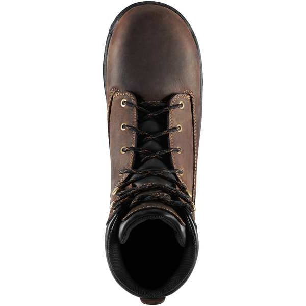 Danner Men's 6 in Aluminum Toe 6-Inch Work Boot, Brown, 10, D, 19453 - 19453-10D