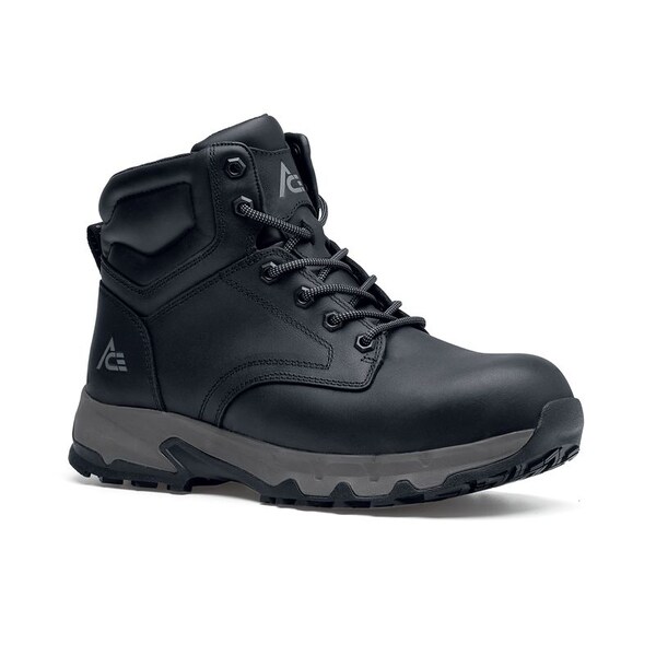 Shoes For Crews Men's Nano Composite Toe 6-Inch Work Boot, Black, 4.5, Medium, 72231 - 72231