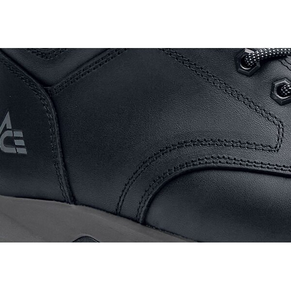 Shoes For Crews Men's Nano Composite Toe 6-Inch Work Boot, Black, 4.5, Medium, 72231 - 72231