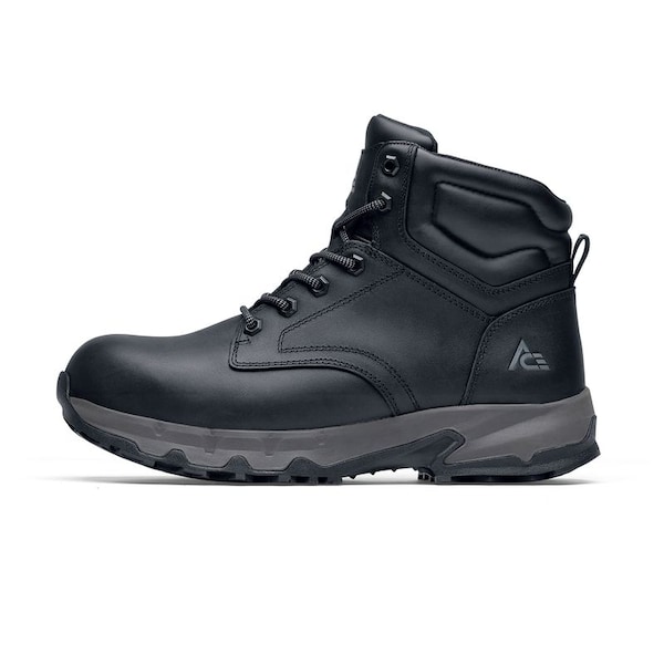 Shoes For Crews Men's Nano Composite Toe 6-Inch Work Boot, Black, 4.5, Medium, 72231 - 72231