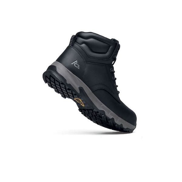 Shoes For Crews Men's Nano Composite Toe 6-Inch Work Boot, Black, 4.5, Medium, 72231 - 72231