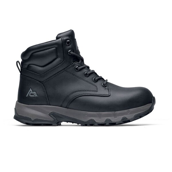 Shoes For Crews Men's Nano Composite Toe 6-Inch Work Boot, Black, 4.5, Medium, 72231 - 72231
