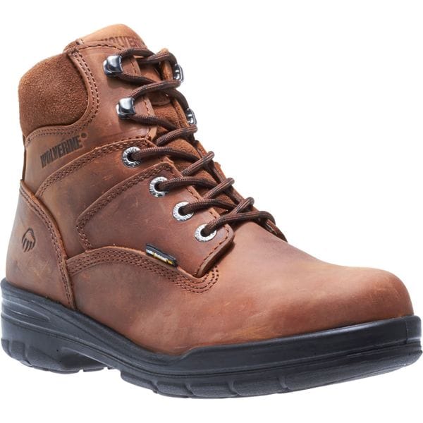 Wolverine Men's 6-Inch Work Boot, 10 XW, Steel Toe, 6 in H, Dark Brown, W02053 - W02053
