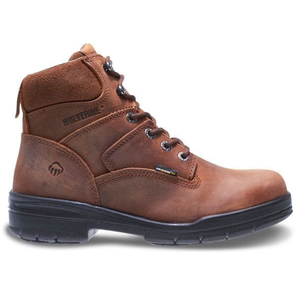 Wolverine Men's 6-Inch Work Boot, 10 XW, Steel Toe, 6 in H, Dark Brown, W02053 - W02053