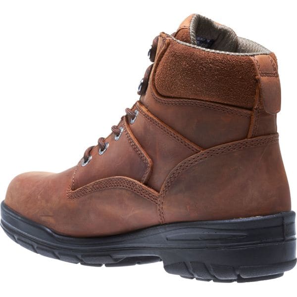 Wolverine Men's 6-Inch Work Boot, 10 XW, Steel Toe, 6 in H, Dark Brown, W02053 - W02053