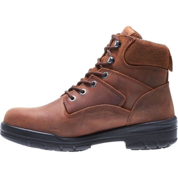 Wolverine Men's 6-Inch Work Boot, 10 XW, Steel Toe, 6 in H, Dark Brown, W02053 - W02053
