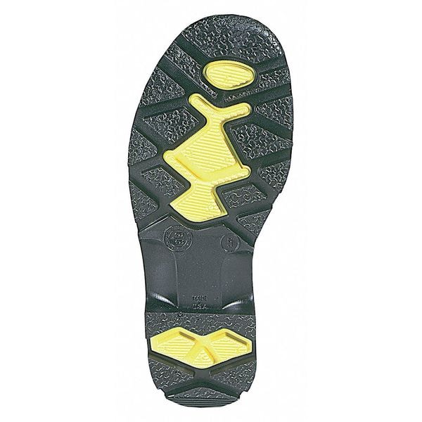 Honeywell Servus Men's Rubber Boot, 15 Steel Toe, 15" H, Gray, 75101 - 75101/15