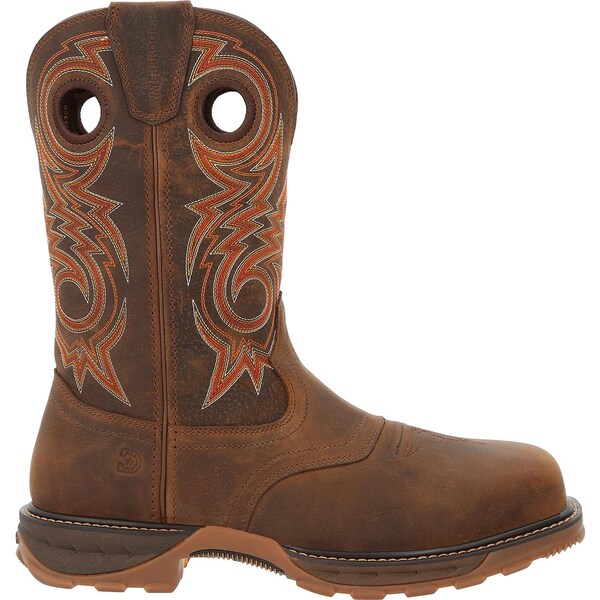 Durango Maverick XP, Men's 11 in Composite Toe Western Work Boot, Brown, 12, W, DDB0365 - DDB0365