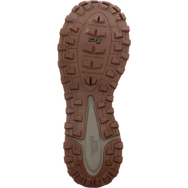 Georgia DuraBlend Sport, Men's 6 in Nano Composite Toe Toe Hiker Boot, Brown, 9, W, GB00641 - GB00641