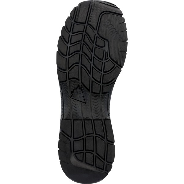 Rocky Cadet 8'' Black Side Zip Public Service Boot, BLACK, Size 8 W - RKD0103